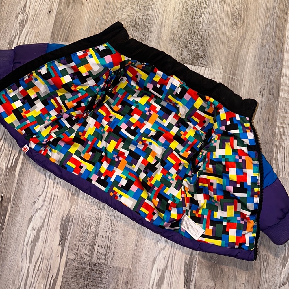 ColorBlock Lego Puff Jacket - Picture 4 of 7